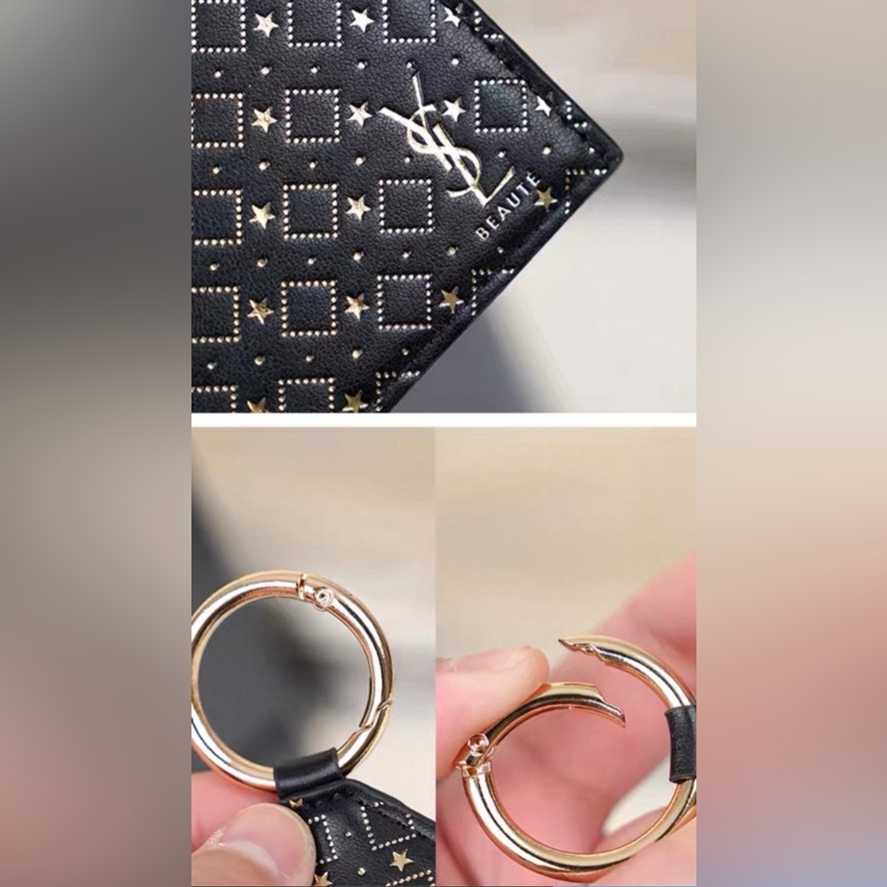 ⭐️ Yves St-Laurent compact Mirror with keychain GWP